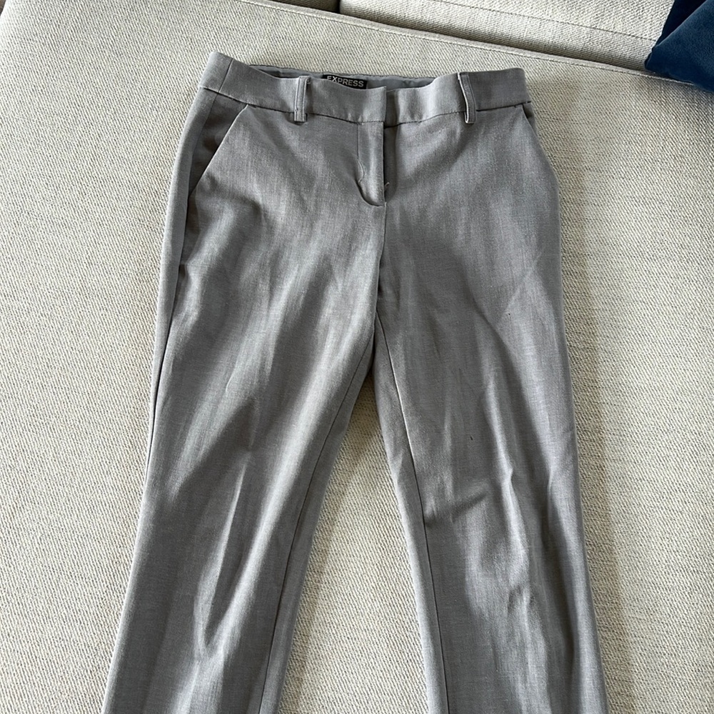 Gray Columnist Slacks
